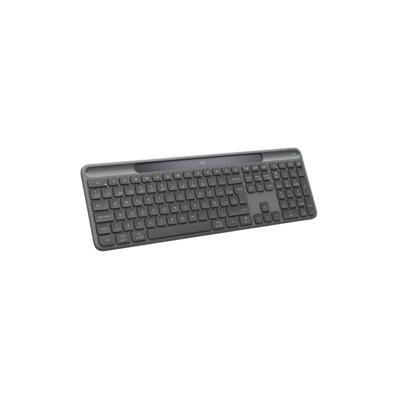 Wireless Keyboard Logitech K980 Signatur Slim (B2B), Ultra thin, Quiet Typing, F-keys, Smart Actions, Flow, Solar