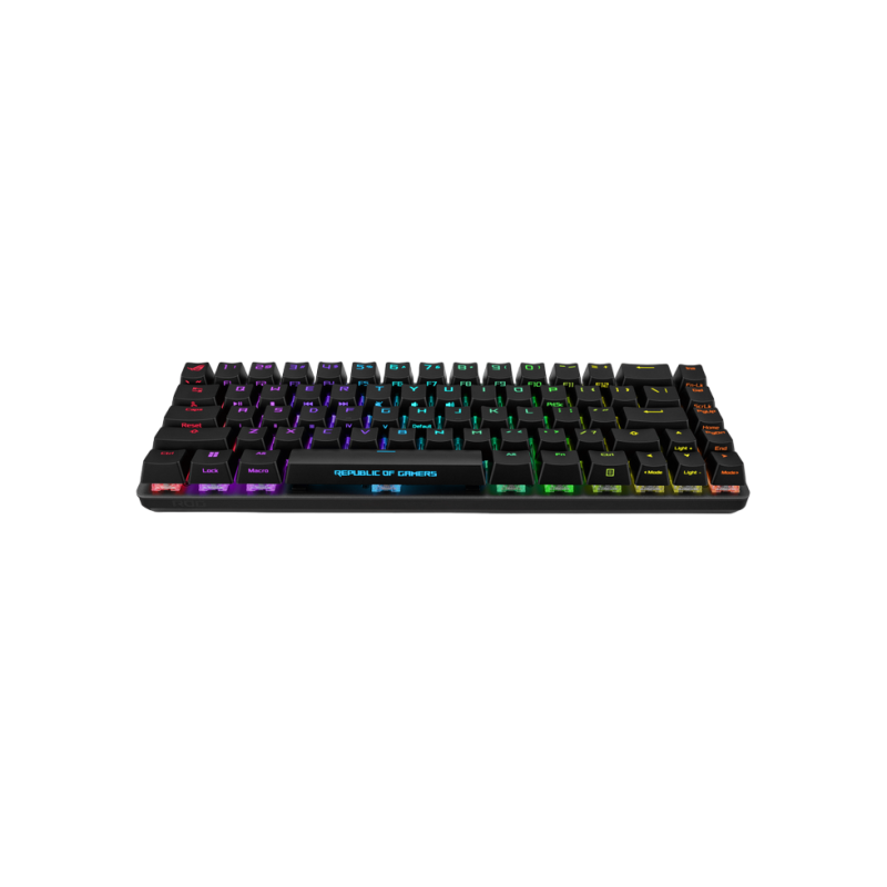 Gaming Keyboard Asus ROG Strix Flare II Animate, Mechanical, NX Red SW, PBT, US Layout, LED display