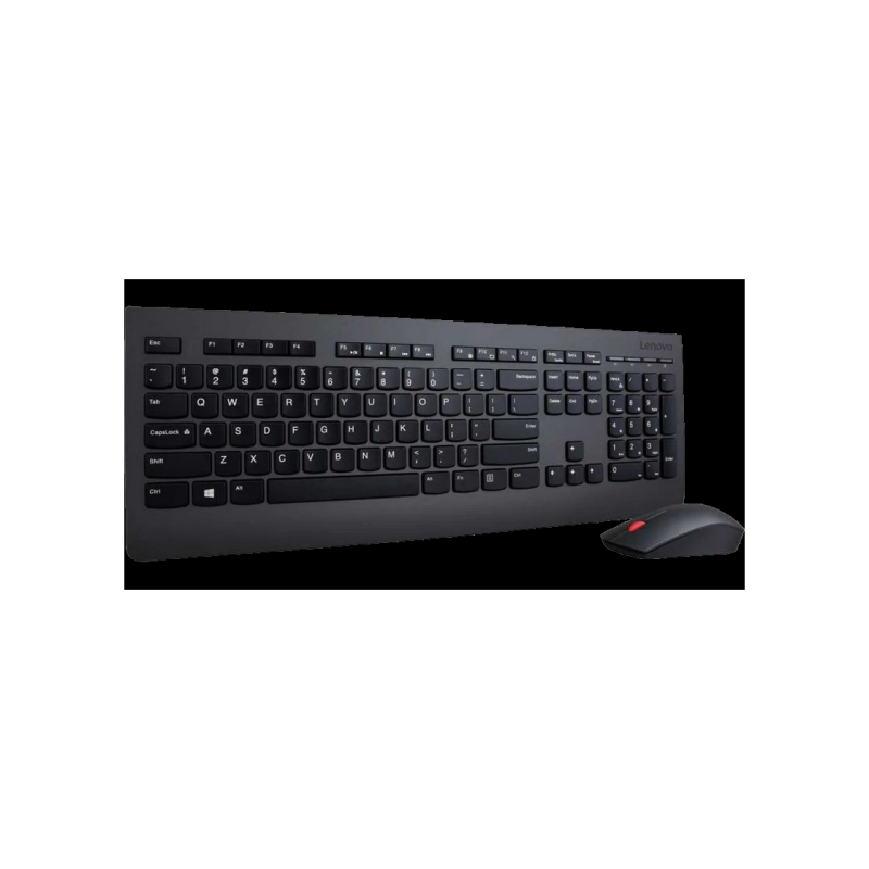 Профессиональный беспроводной комплект Lenovo, черный