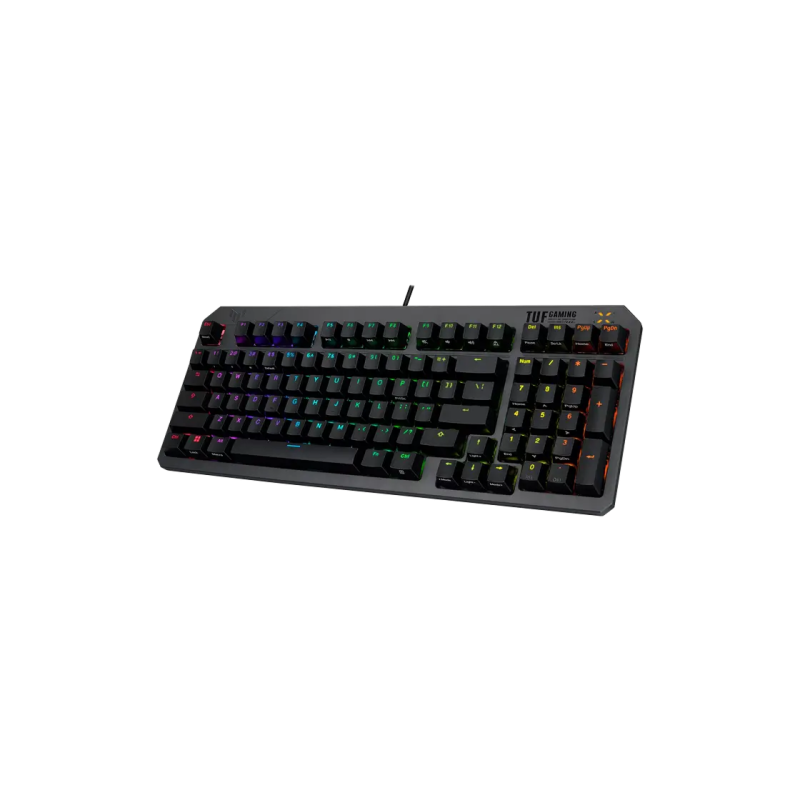 Gaming Keyboard Asus TUF Gaming K3 GEN II, Optical-mechanical RGB switches, Aluminum frame, USB passthrough, Aura