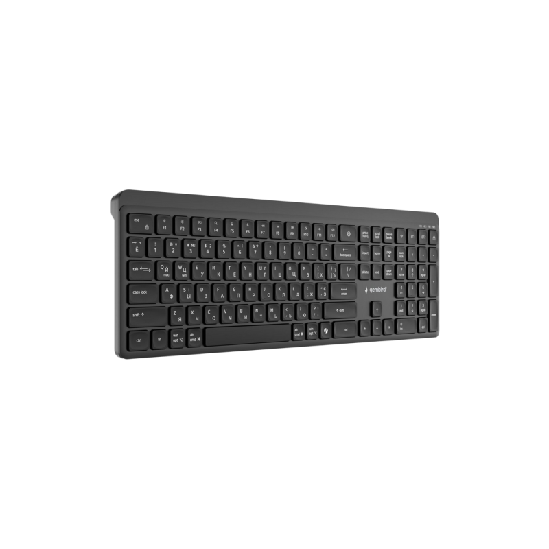 Keyboard Gembird KB-WPS-03-CYRL, EN/RU, Black