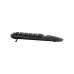 Wireless Keyboard Logitech Wave Keys (B2B), Curved keyframe, Palm rest, Tilt legs, Easy-Switch Keys, Battery