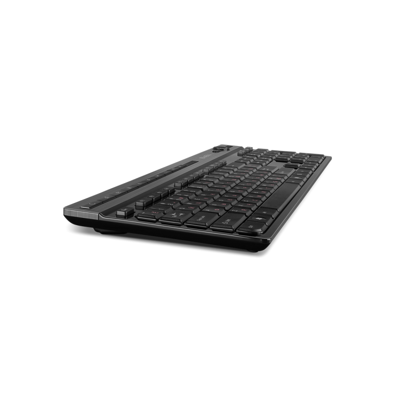 Keyboard Sven KB-E5500W, Black/Silver, 219156