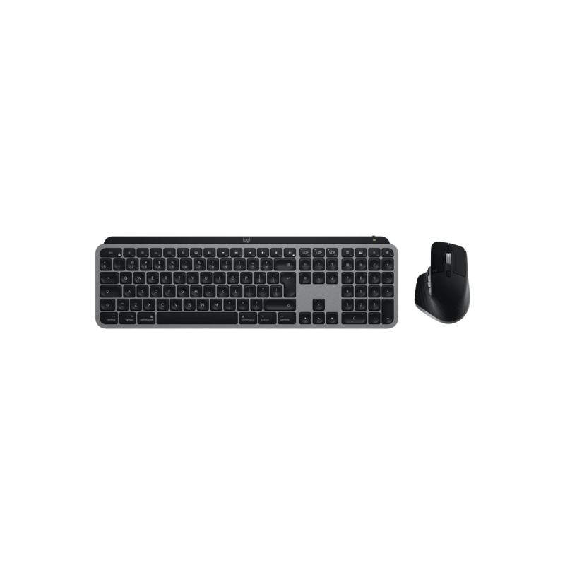 Wireless Keyboard & Mouse Logitech MX Keys S Combo fo Mac, Premium typing, Backlight, Wrist rest, Battery, 2.