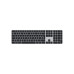Клавиатура Apple Magic Keyboard with Touch ID and Numeric Keypad, Black Keys, 142857