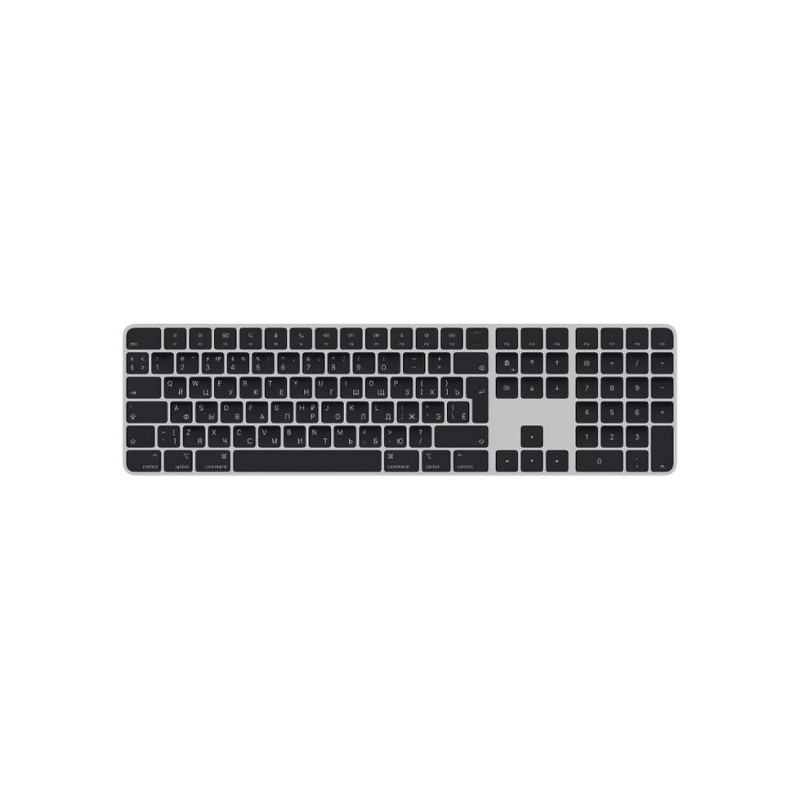 Клавиатура Apple Magic Keyboard with Touch ID and Numeric Keypad, Black Keys, 142857