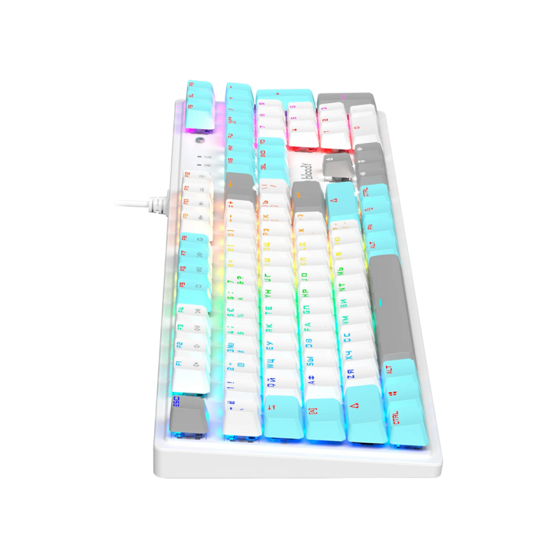 Клавиатура Bloody S510R, Icy White