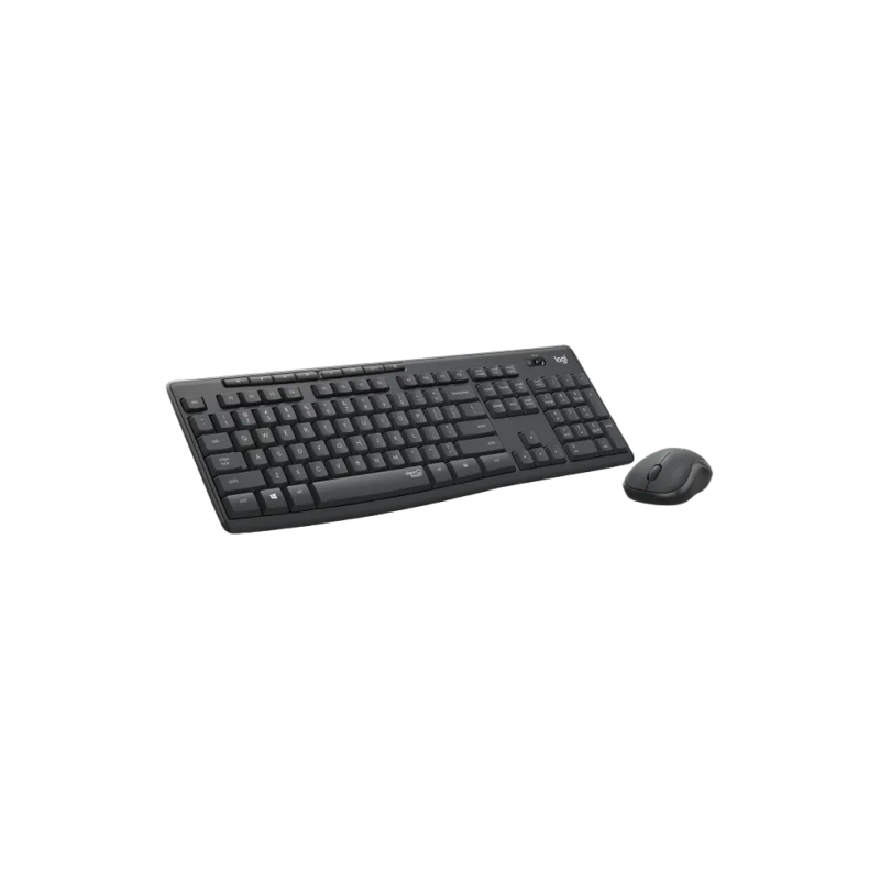 Wireless Keyboard & Mouse Logitech MK295 Silent, Media keys, Spill-resistant, 1000dpi, 3 buttons, 2xAAA/1xAA, 2