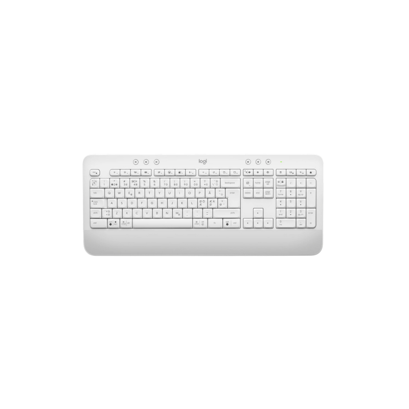 Клавиатура Logitech K650, EN/RU, White