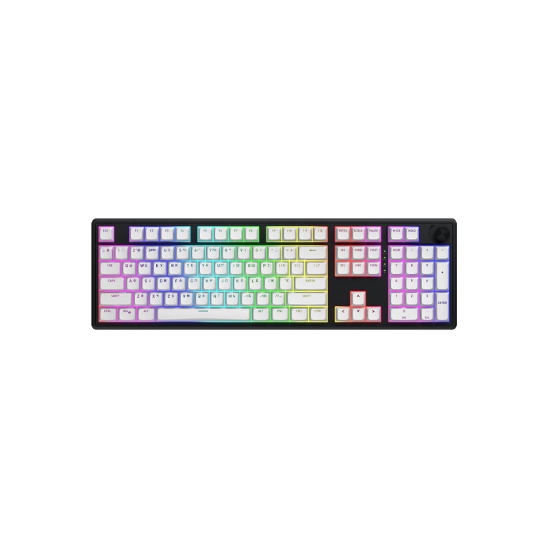 Keyboard HATOR Skyfall 100 HTK3100, Black-White