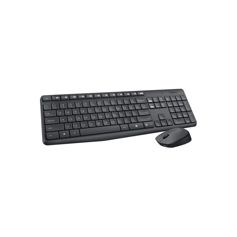 Клавиатура Logitech MK235, черная, LO 920-007931