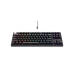 Gaming Keyboard Havit KB892L, Mechanical, Tacticle SW, 87 Keys, Fn keys, RGB, 1.8m, USB, EN, Black