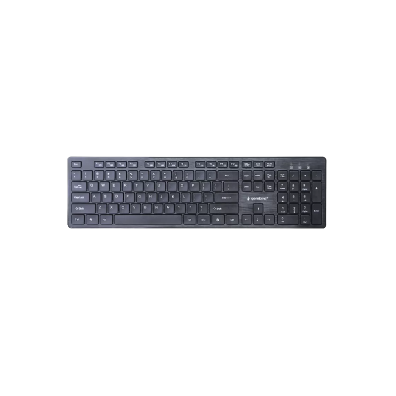Клавиатура Gembird KBS-WCH-04-RU, EN/RU, Black
