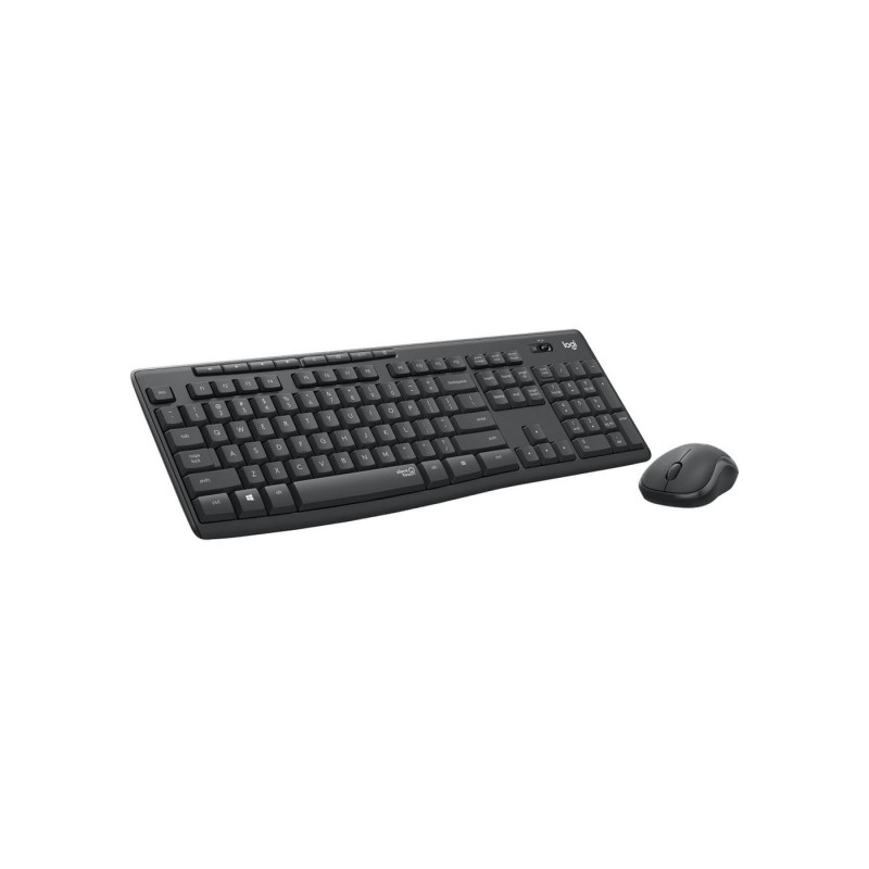 Клавиатура Logitech MK295 Silent, EN/RU, Graphite