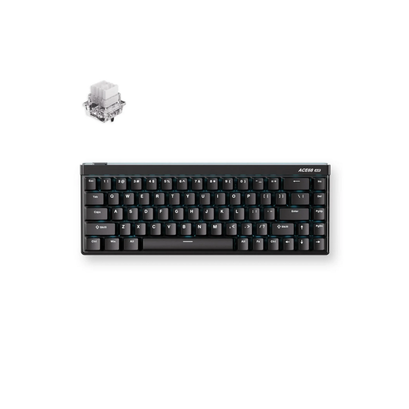 Gaming Keyboard MCHOSE Ace 68 Air E-Sport Hall Effect Magnetic SW, Mechanical, 65% Layout, Mount Tai Magnetic SW,