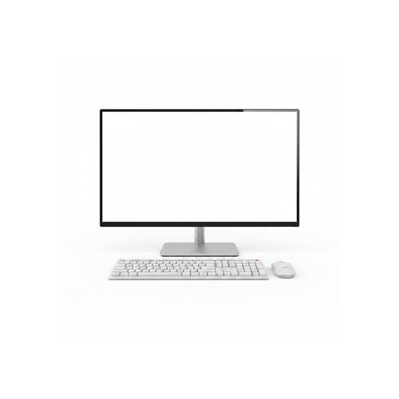 Wireless Keyboard & Mouse Gembird Silent key Pro Business KBS-WMS-01-W-CYRL, Silent, Slim , 5000dpi, 6 buttons