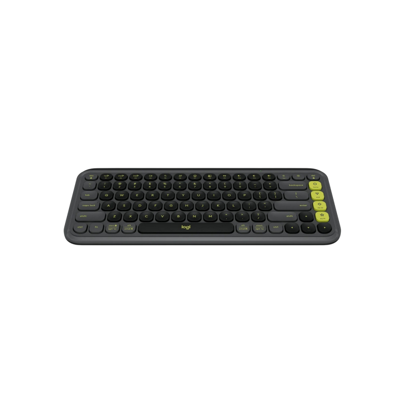 Беспроводная клавиатура Logitech POP ICON, компактный дизайн, возможность подключения до 3 устройств с несколькими ОС, Windows/Mac, Bluetooth, EN/