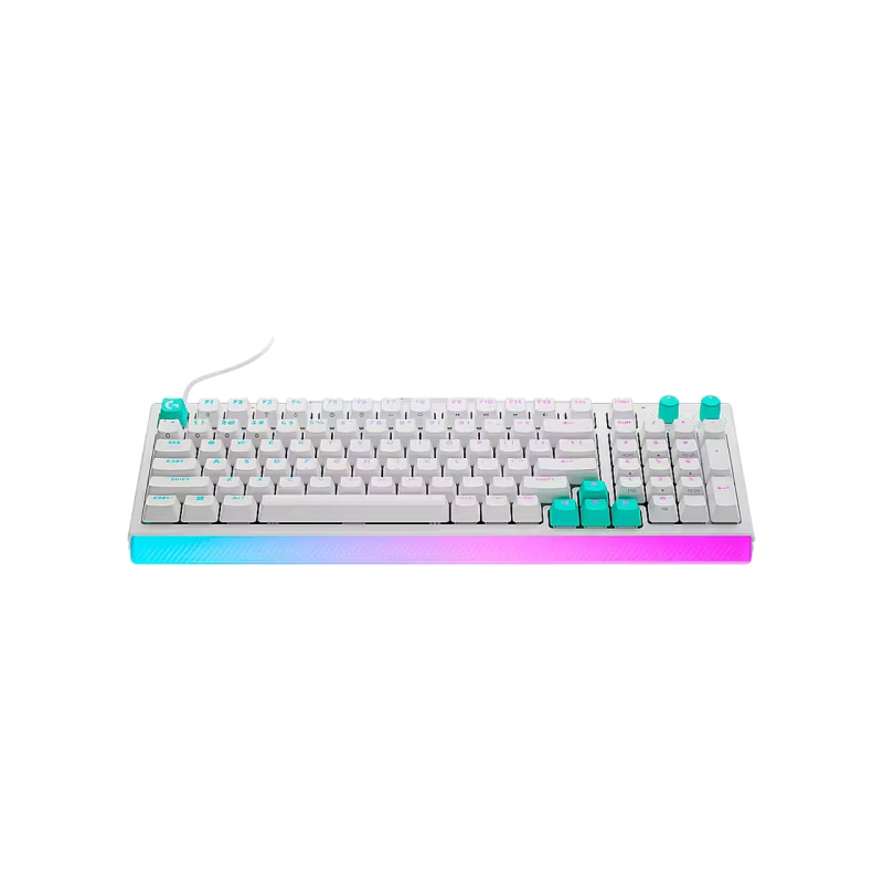 Клавиатура Logitech G512 X 75 Wired, Tactile, White