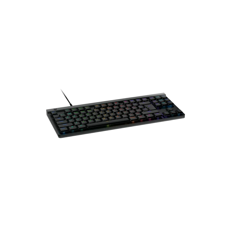 Gaming Keyboard Logitech G515 TKL, Mechanical, Thin, Low-profile, GL Tactile SW, Double-shot PBT, Macro, RGB, 1.8m