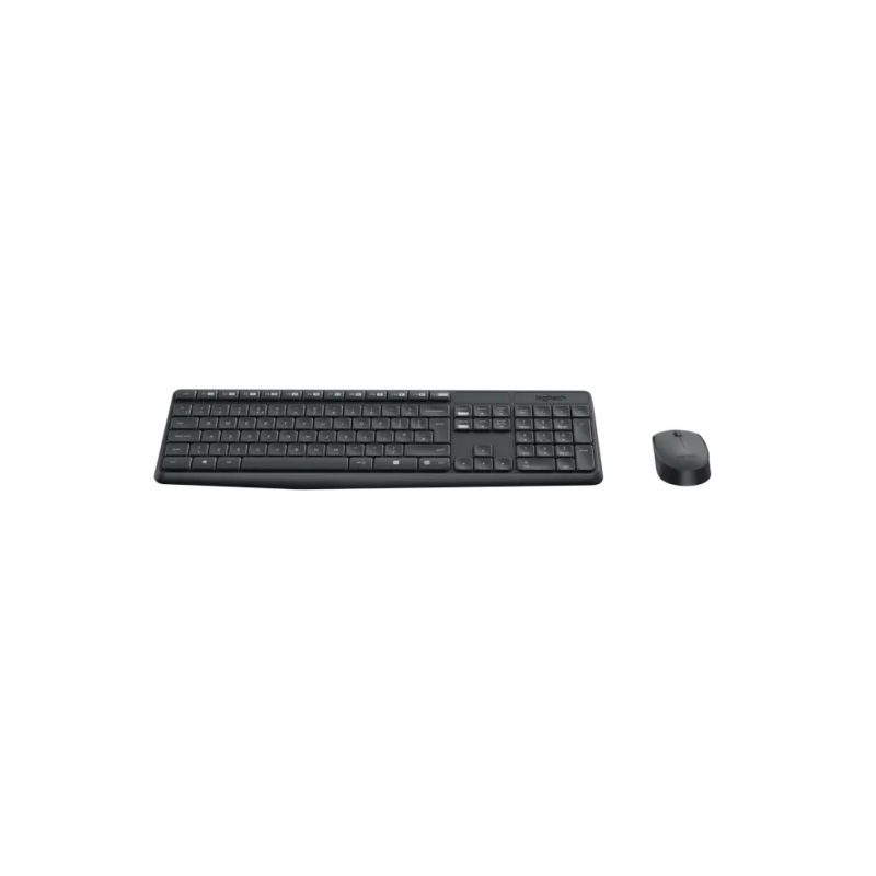 Клавиатура Logitech MK235, черная, LO 920-007931