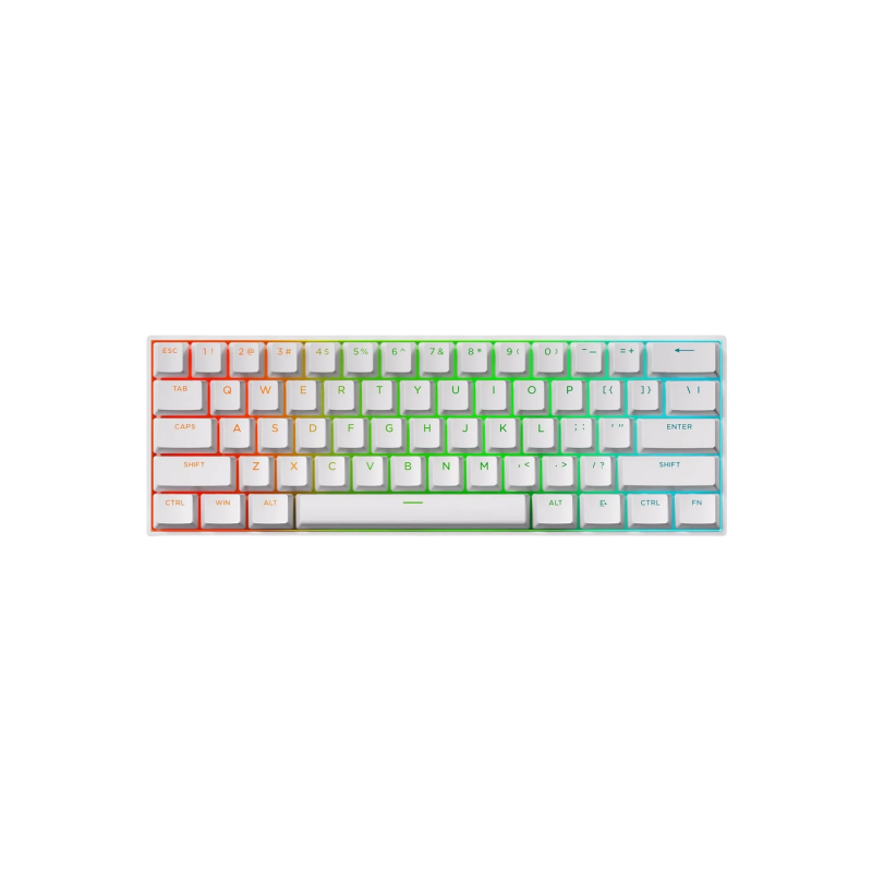 Gaming Keyboard MCHOSE Ace 60 Pro, Mechanical, Uranus Magnetic SW, 60% Layout, PBT, Aluminum, 32K, 0.125ms, RGB, 