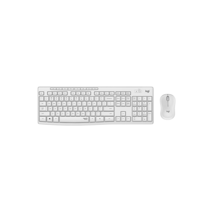 Wireless Keyboard & Mouse Logitech MK295 Silent, Media сontrols, Spill-resistant, 1000dpi, 3 buttons, 2xAAA/