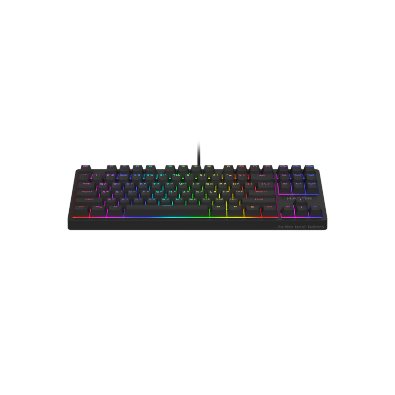 Игровая клавиатура HATOR Rockfall 2 Mecha TKL, RGB, 1,8 м, USB, EN/UA, черная