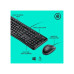 Клавиатура Logitech MK120, EN/RU, Black