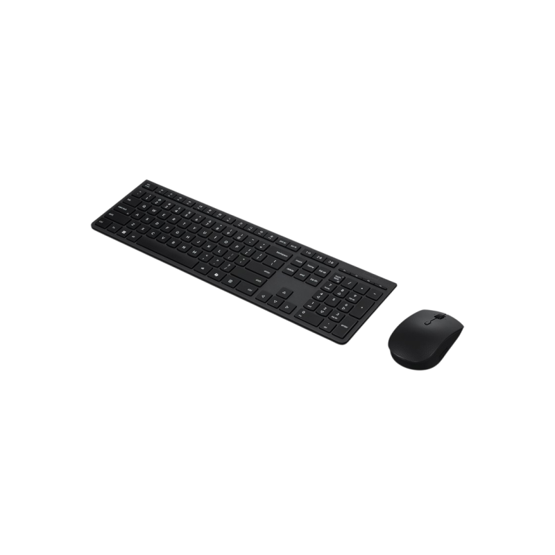 Wireless Keyboard & Mouse Lenovo Professional, Recheargable,Multi-device,3-zone, 8-button mouse, 4000dpi,