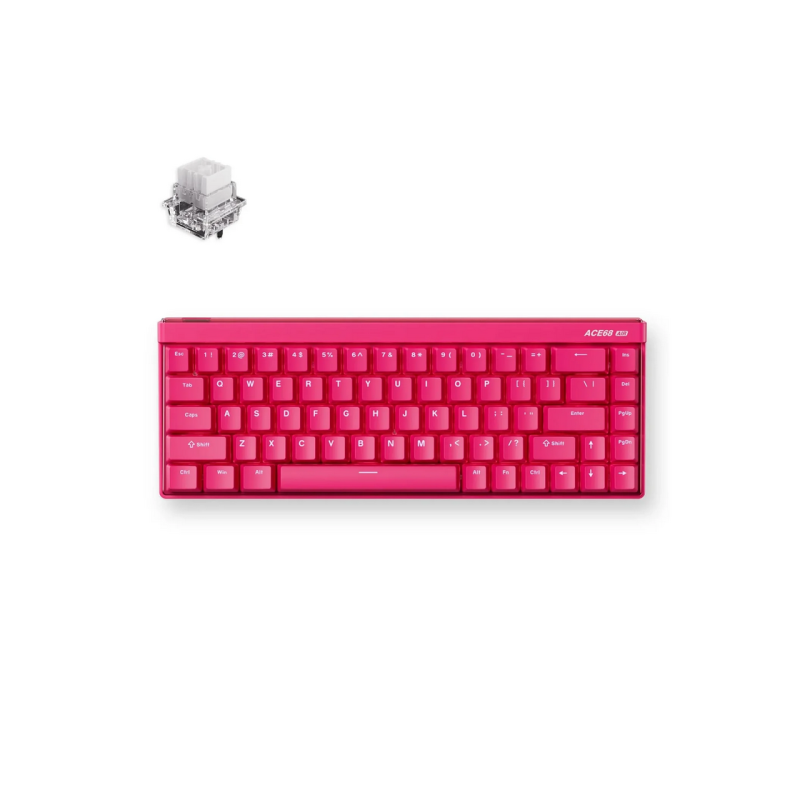 Gaming Keyboard MCHOSE Ace 68 Air E-Sport Hall Effect Magnetic SW, Mechanical, 65% Layout, Mount Tai Magnetic SW,