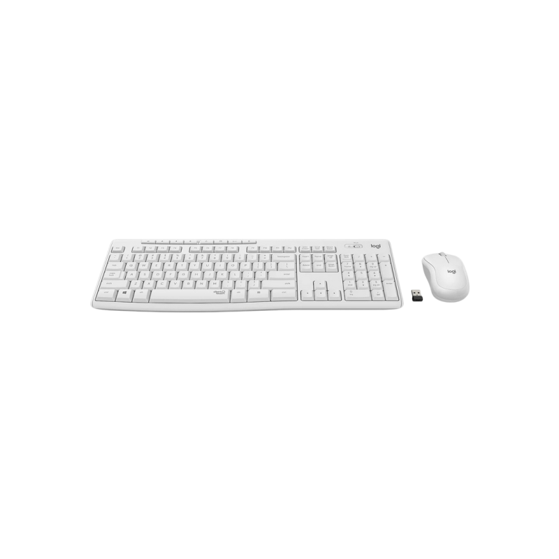Wireless Keyboard & Mouse Logitech MK295 Silent, Media сontrols, Spill-resistant, 1000dpi, 3 buttons, 2xAAA/