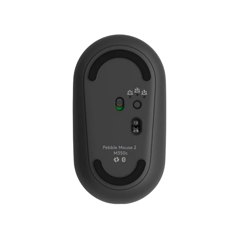 Wireless Keyboard & Mouse Logitech Pebble 2 Combo for MAC, Low-profile, BT/2.4, EN, Graphite