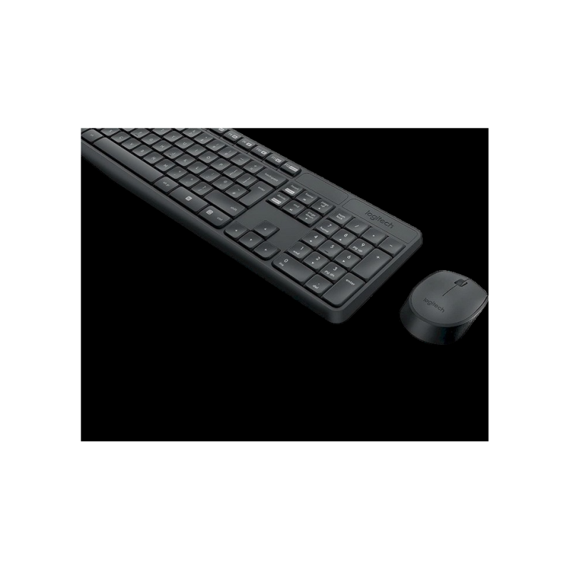Клавиатура Logitech MK235, Grey, 204343