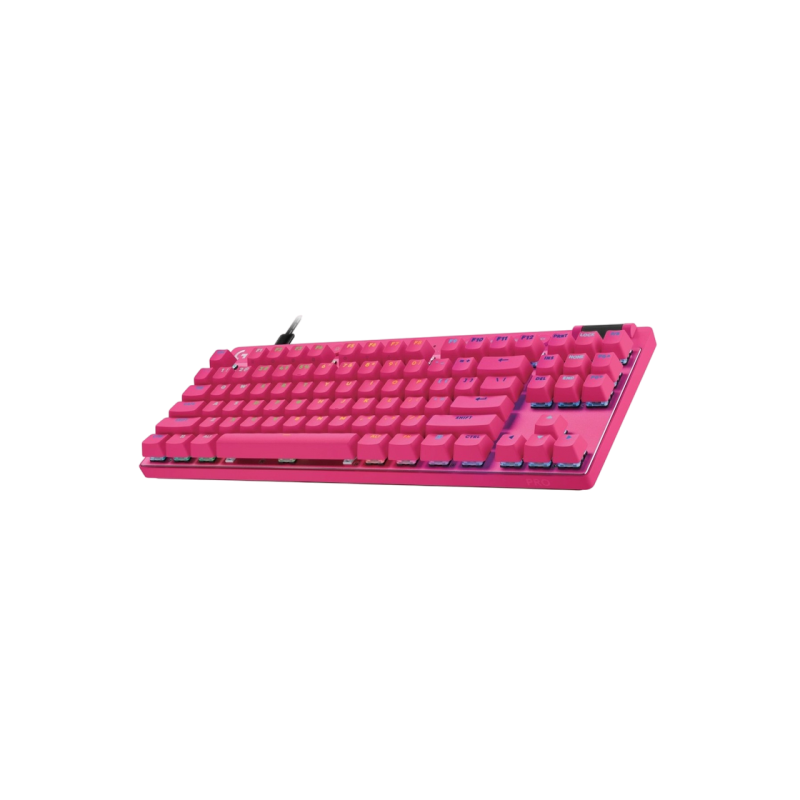 Gaming Wireless Keyboard Logitech G PRO X TKL Rapid, Mechanical, Tactile SW, PBT keycaps, Media сontrols, RGB, EN,