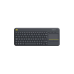 Клавиатура Logitech K400 Plus, черная, 210561