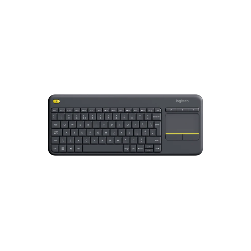 Клавиатура Logitech K400 Plus, черная, 210561