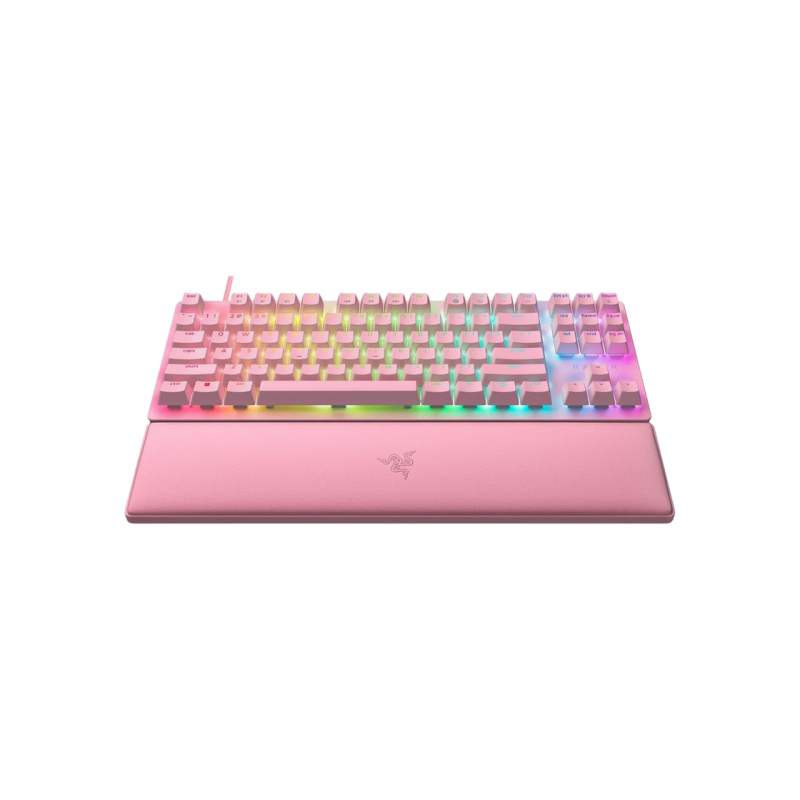 Клавиатура Razer Huntsman V2 Tenkeyless, Quartz Edition