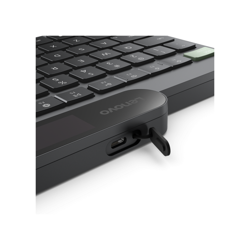 Keyboard Lenovo Self-Charging, Black, EN/RU