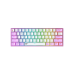 Gaming Keyboard Havit KB877L, Mechanical, Red SW, Fn Keys, All keys roll-over, 61 Keys, 50M, RGB, Detachable cable, 1.5m, USB,
