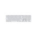 Keyboard Apple Magic Keyboard with Touch ID and Numeric Keypad, A3119, White