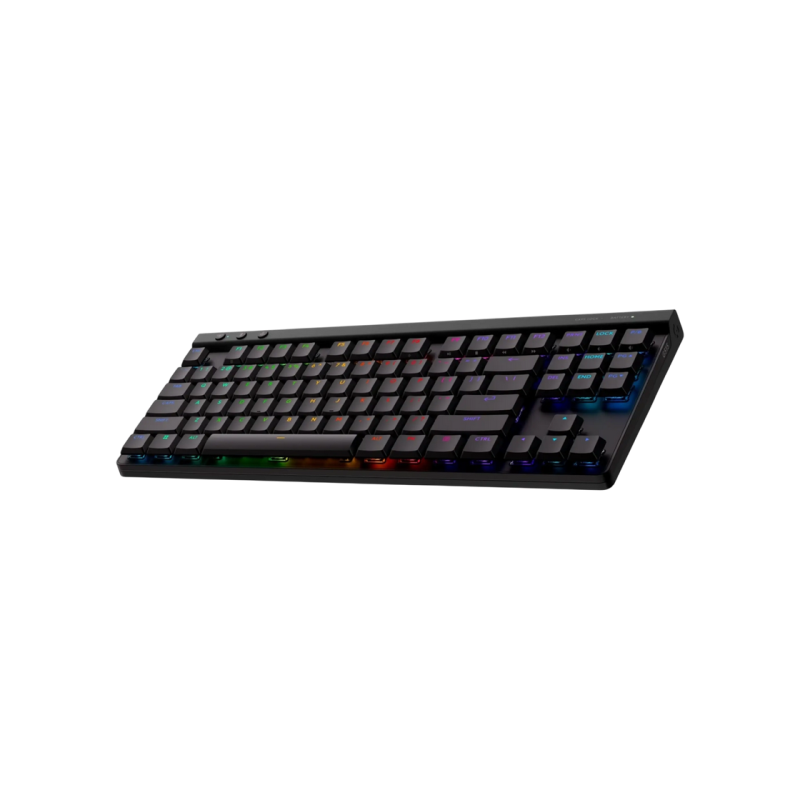 Gaming Wireless Keyboard Logitech G515 Lightspeed TKL, Mechanical, Low-profile, GL Tactile SW, RGB, 1500mAh, 2.4GHz