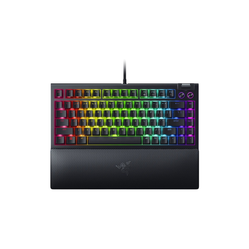 Gaming Keyboard Razer BlackWidow V4 75% Hot-Swappable US Layout Black