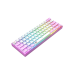 Gaming Keyboard Havit KB877L, Mechanical, Red SW, Fn Keys, All keys roll-over, 61 Keys, 50M, RGB, Detachable cable, 1.5m, USB,