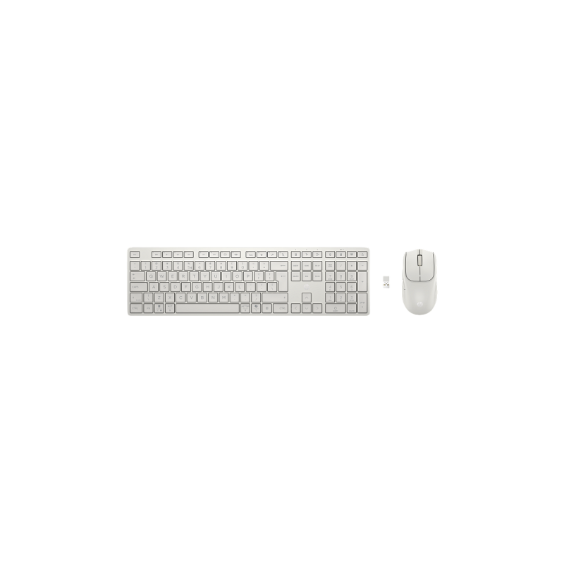 Wireless Keyboard & Mouse HP 650, Full size; 3-zone layout, Spill resistant; Quiet keys; 3 buttons, 2.4 GHz, 