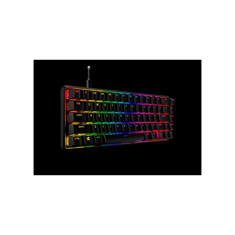 Клавиатура HyperX Alloy Origins 65, EN/RU, Black, 4P5D6AX#ACB