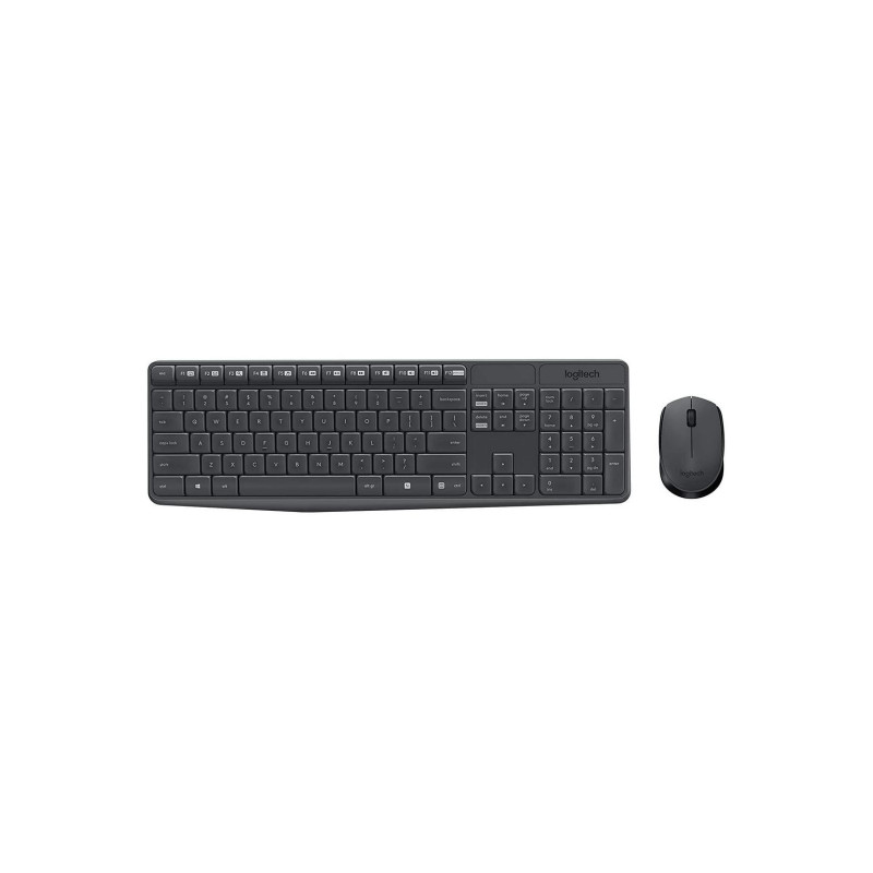 Клавиатура Logitech MK235, черная, LO 920-007931