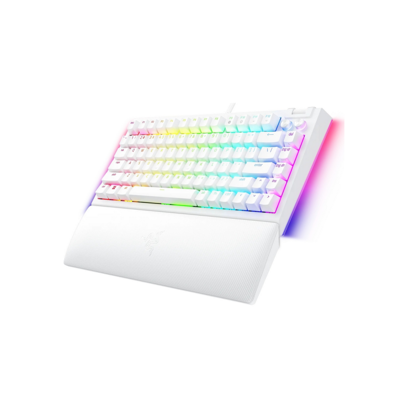 Gaming Keyboard Razer BlackWidow V4 75% Hot-Swappable US Layout White