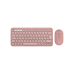 Клавиатура Logitech Pebble 2 Combo, розовая