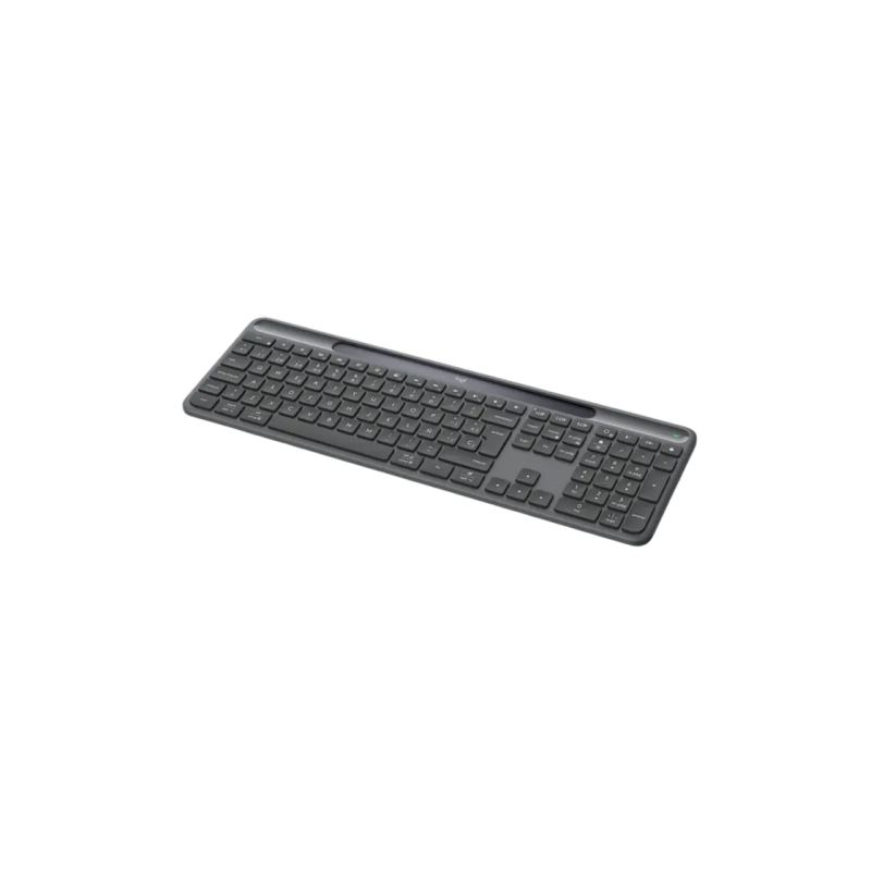Wireless Keyboard Logitech K980 Signatur Slim (B2B), Ultra thin, Quiet Typing, F-keys, Smart Actions, Flow, Solar