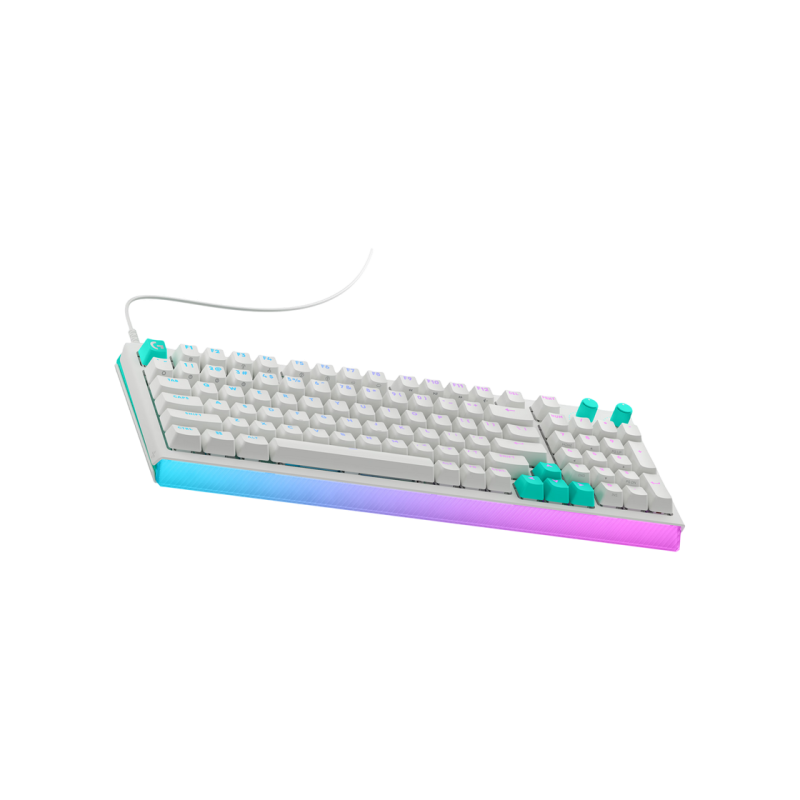 Keyboard Logitech G512 X 98 Wired, Tactile, White